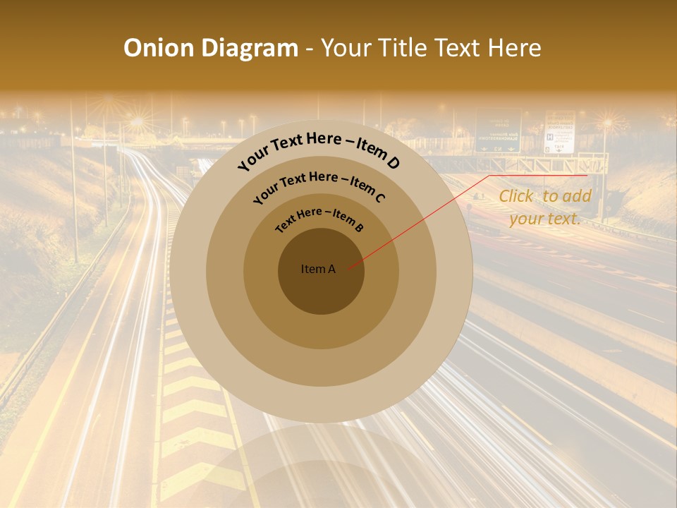 Logistics Life Dusk PowerPoint Template