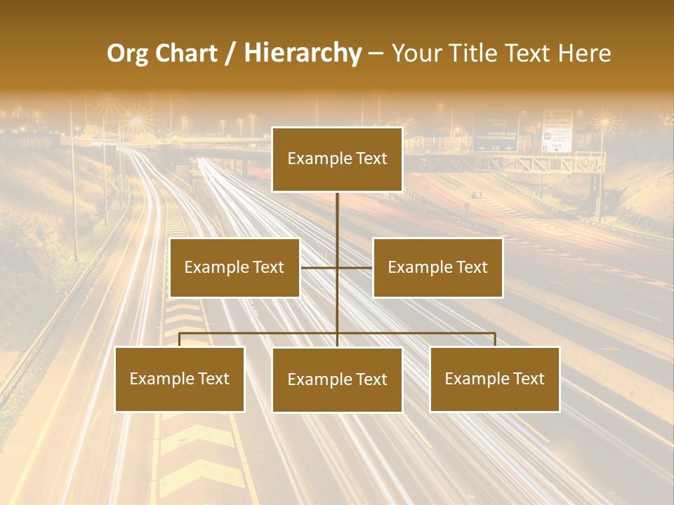 Logistics Life Dusk PowerPoint Template