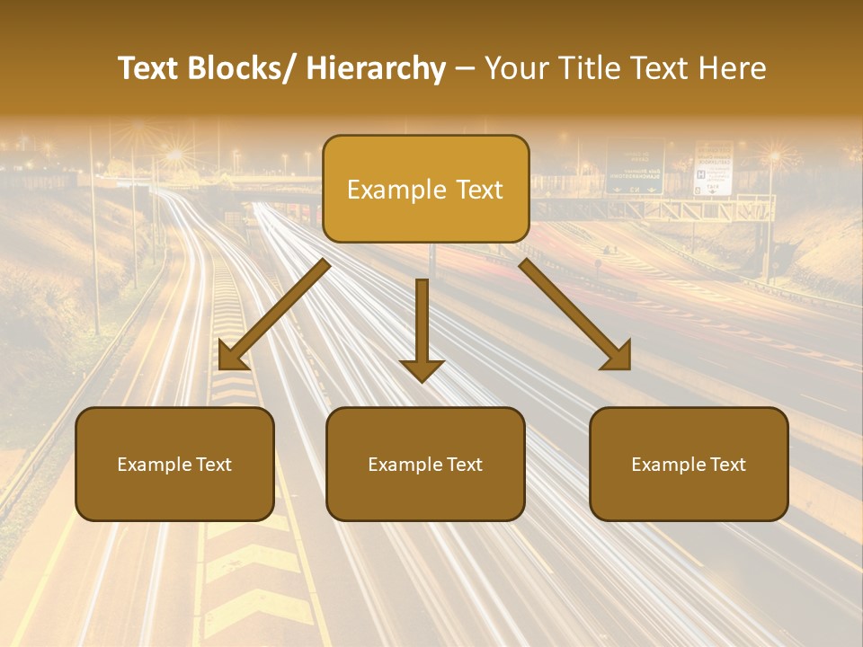 Logistics Life Dusk PowerPoint Template