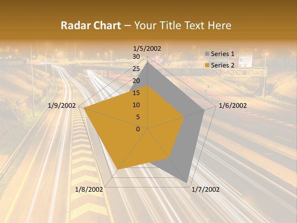 Logistics Life Dusk PowerPoint Template