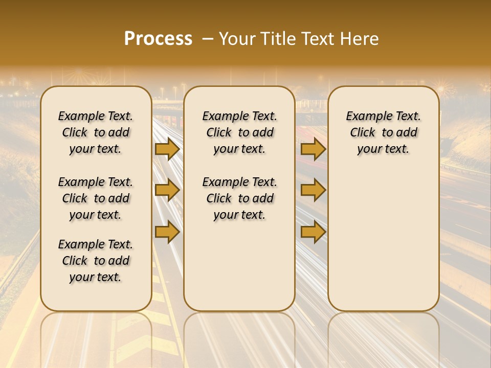 Logistics Life Dusk PowerPoint Template