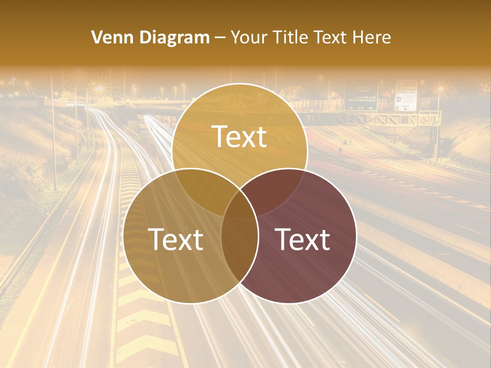 Logistics Life Dusk PowerPoint Template