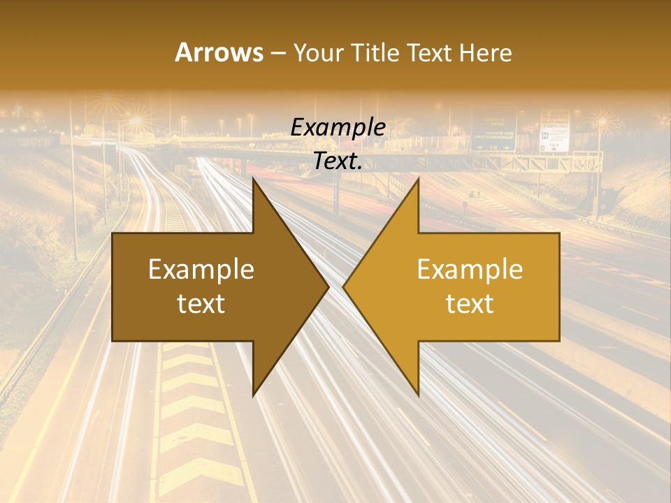Logistics Life Dusk PowerPoint Template