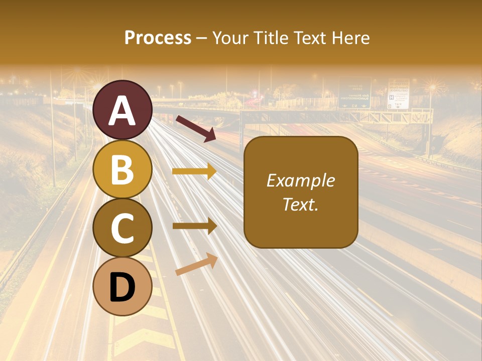 Logistics Life Dusk PowerPoint Template