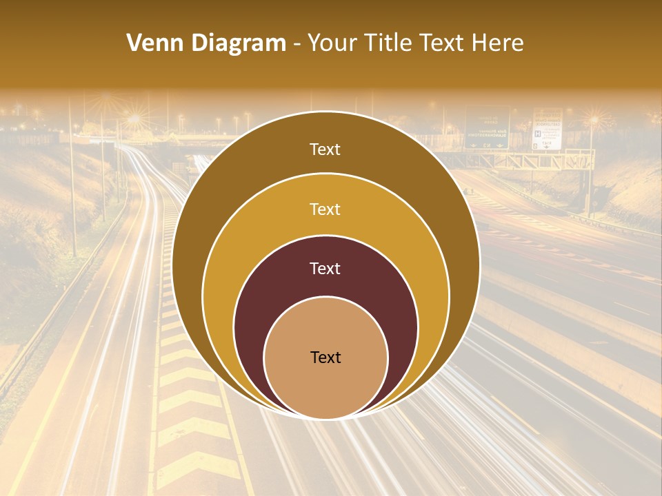 Logistics Life Dusk PowerPoint Template