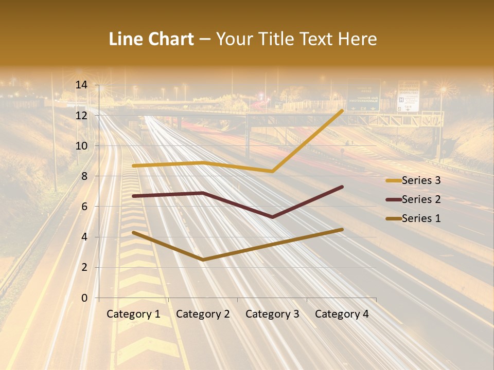 Logistics Life Dusk PowerPoint Template