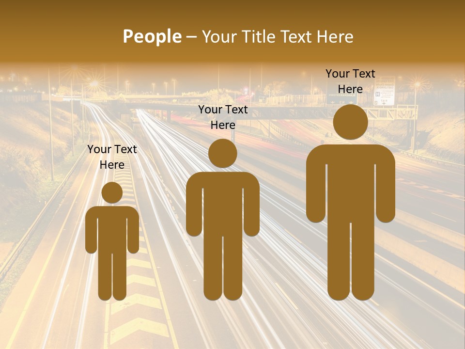 Logistics Life Dusk PowerPoint Template