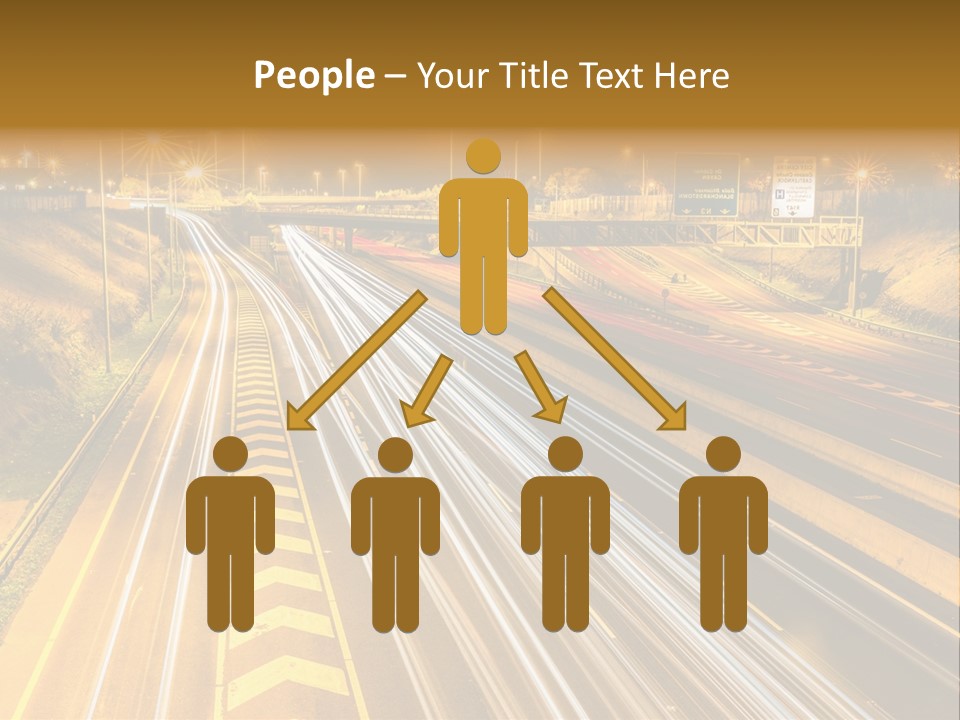 Logistics Life Dusk PowerPoint Template