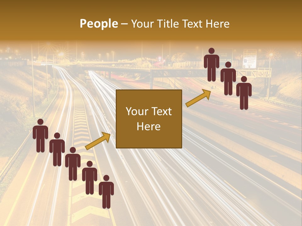 Logistics Life Dusk PowerPoint Template