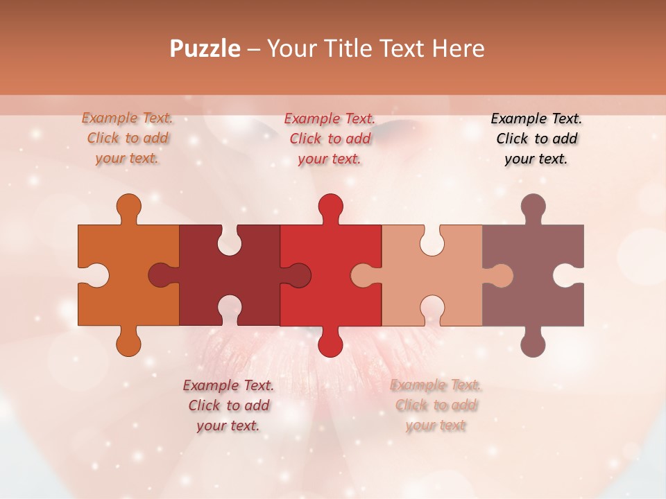 Lipstick Closeup Mop PowerPoint Template