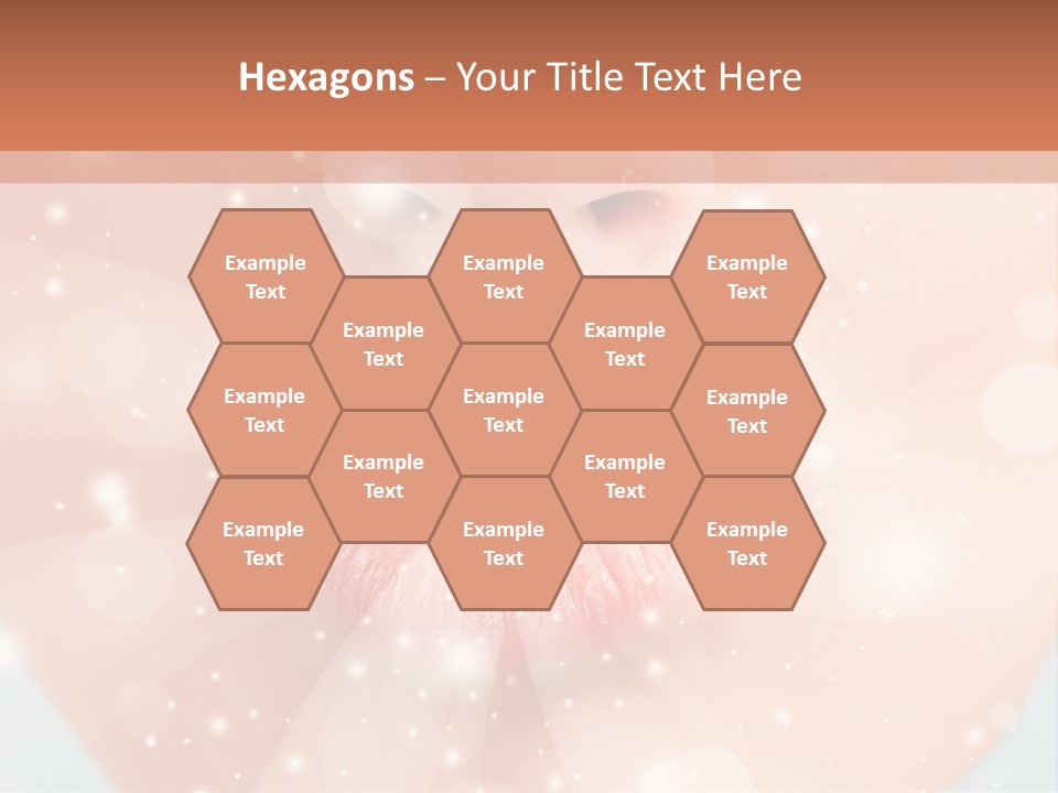 Lipstick Closeup Mop PowerPoint Template