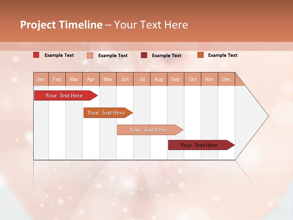 Lipstick Closeup Mop PowerPoint Template