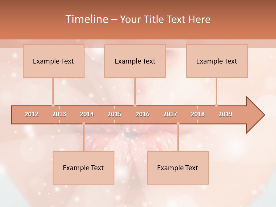 Lipstick Closeup Mop PowerPoint Template