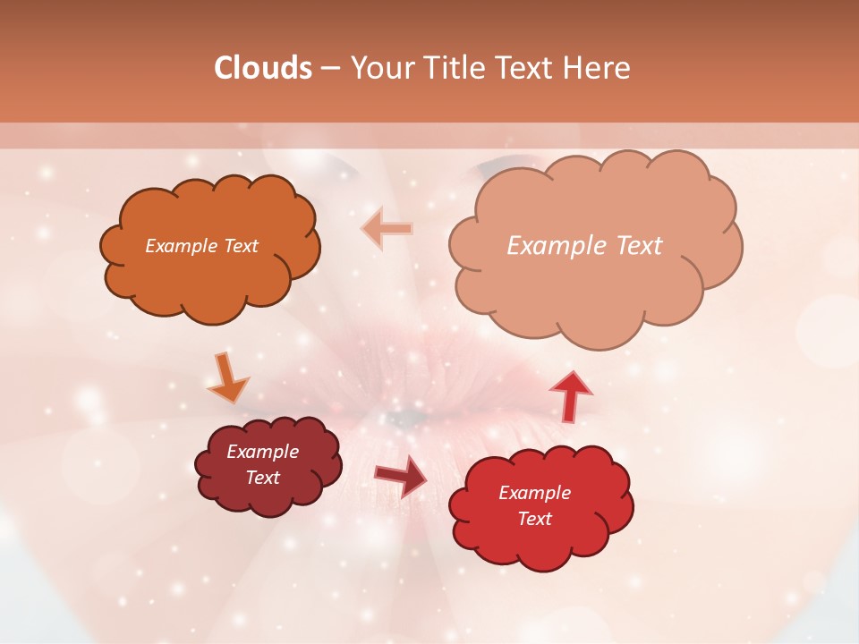 Lipstick Closeup Mop PowerPoint Template