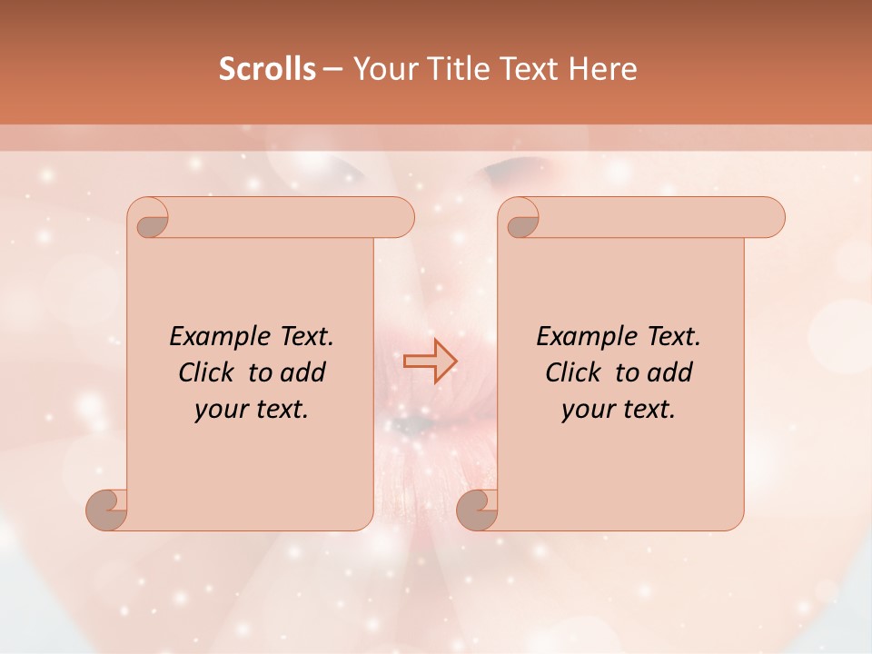 Lipstick Closeup Mop PowerPoint Template
