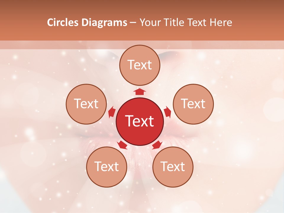 Lipstick Closeup Mop PowerPoint Template