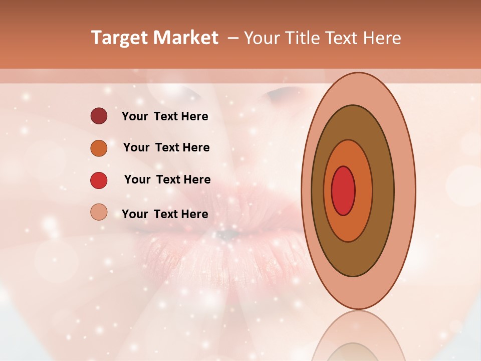 Lipstick Closeup Mop PowerPoint Template