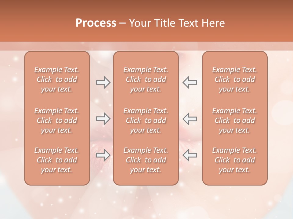 Lipstick Closeup Mop PowerPoint Template
