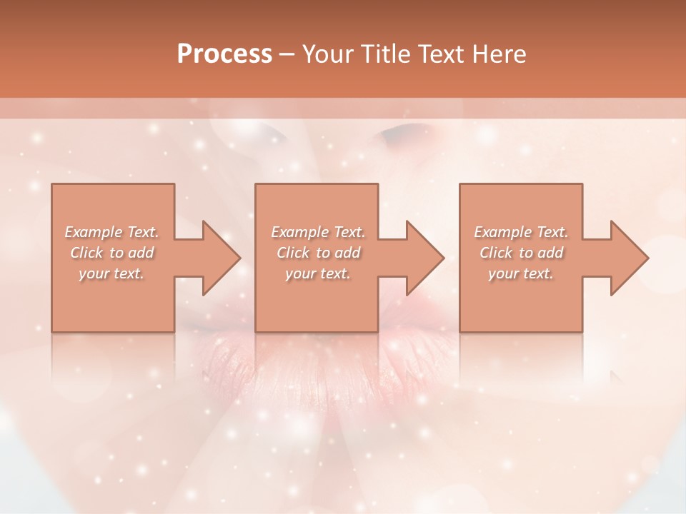 Lipstick Closeup Mop PowerPoint Template