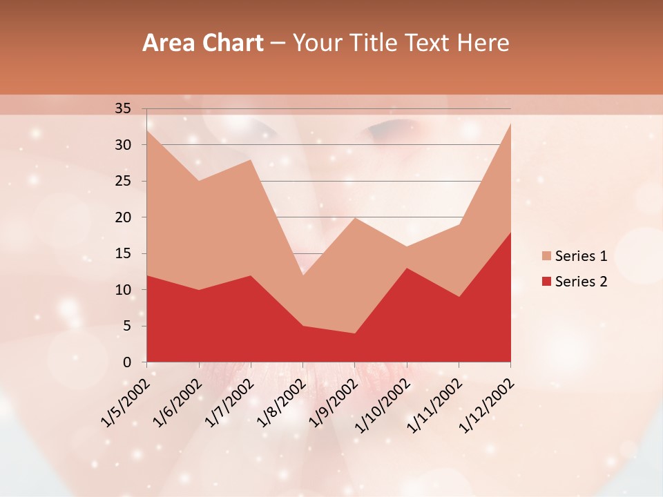 Lipstick Closeup Mop PowerPoint Template