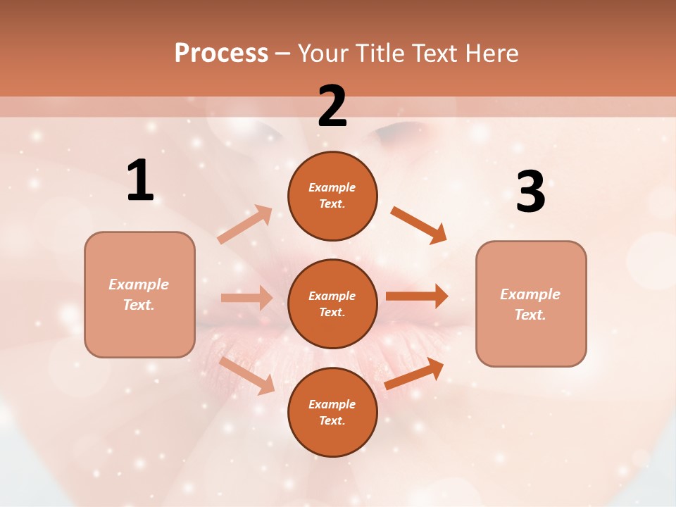 Lipstick Closeup Mop PowerPoint Template