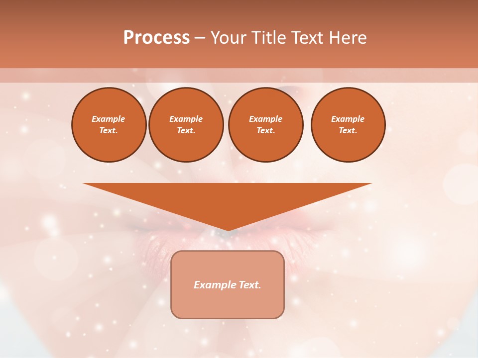 Lipstick Closeup Mop PowerPoint Template