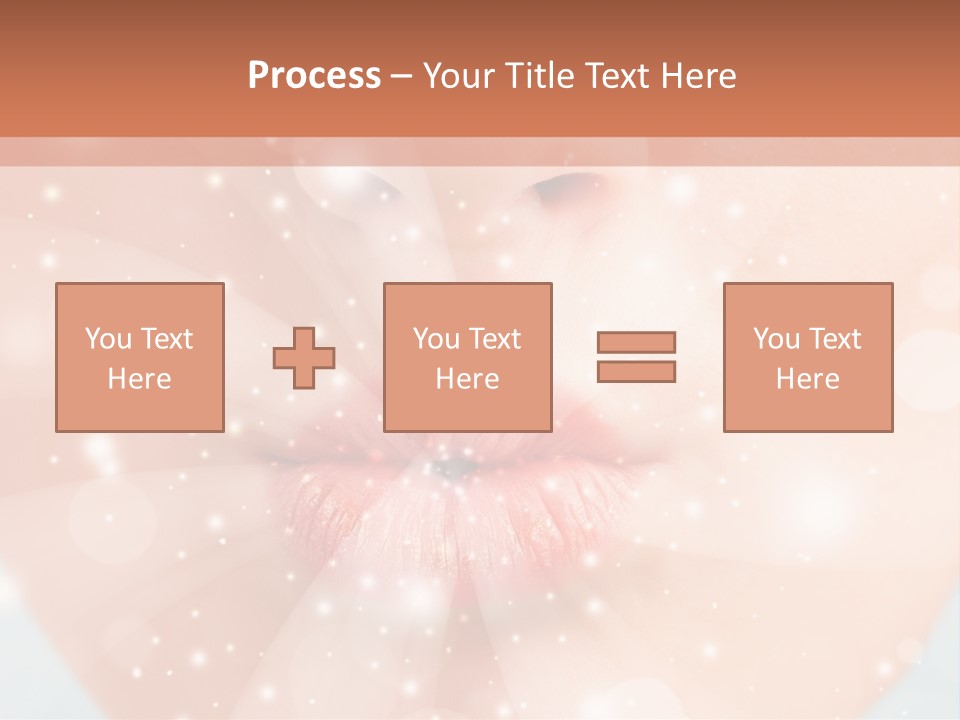 Lipstick Closeup Mop PowerPoint Template