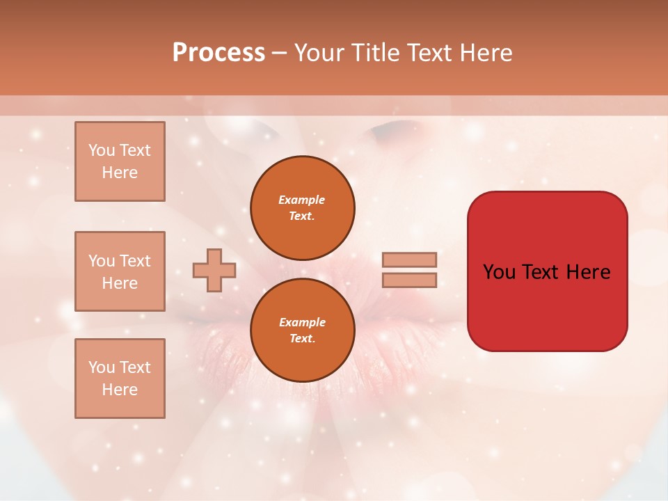 Lipstick Closeup Mop PowerPoint Template