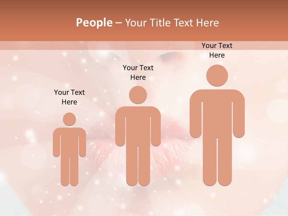 Lipstick Closeup Mop PowerPoint Template