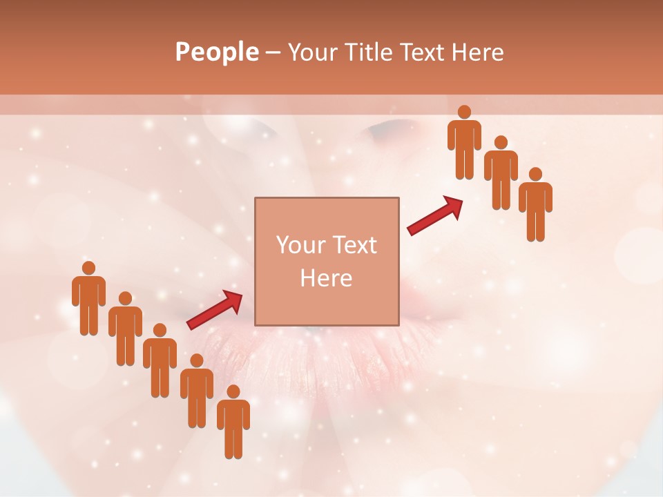 Lipstick Closeup Mop PowerPoint Template