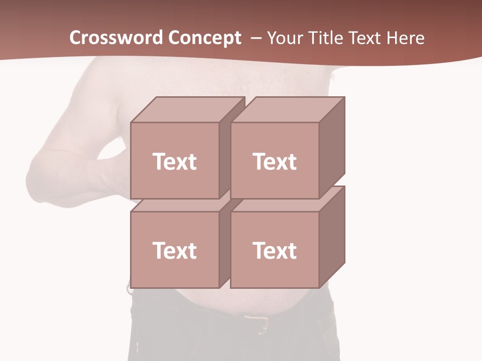 Man Humor Happy PowerPoint Template