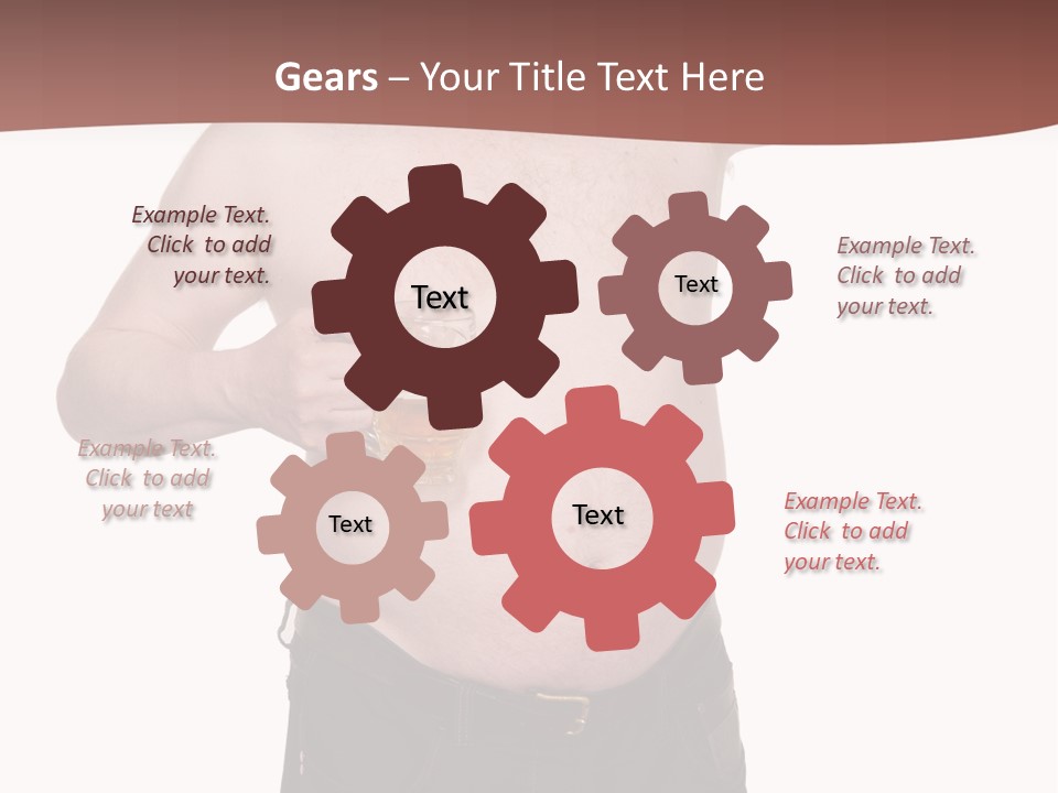 Man Humor Happy PowerPoint Template