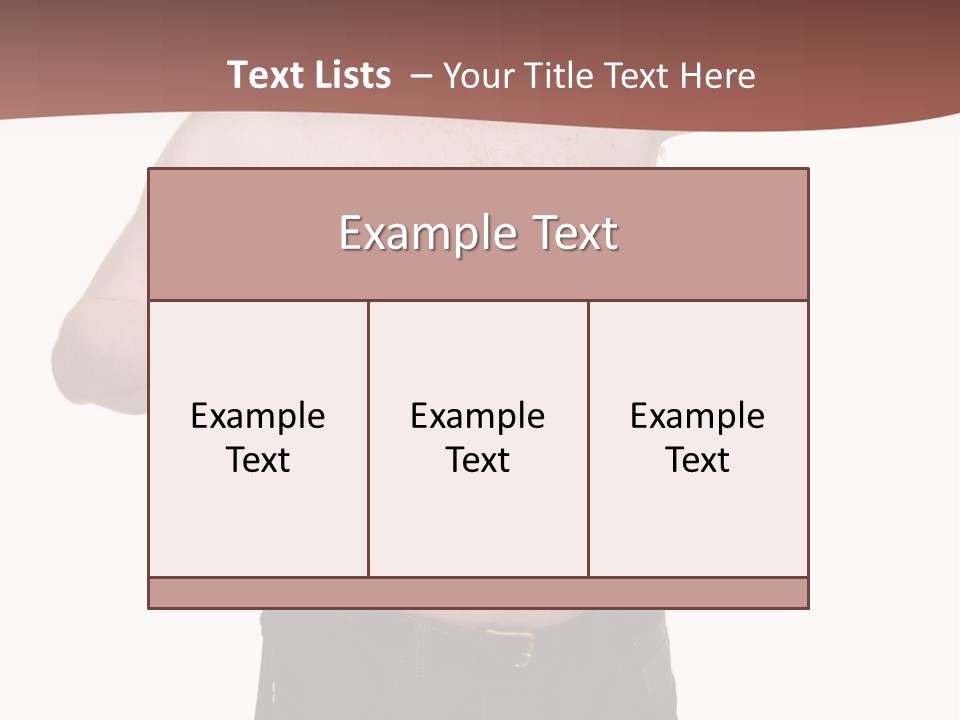 Man Humor Happy PowerPoint Template