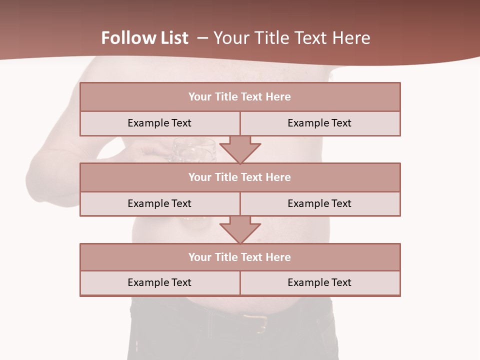 Man Humor Happy PowerPoint Template