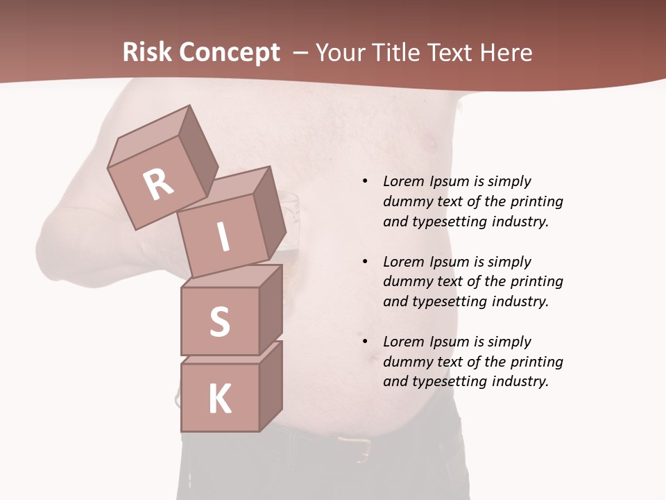 Man Humor Happy PowerPoint Template