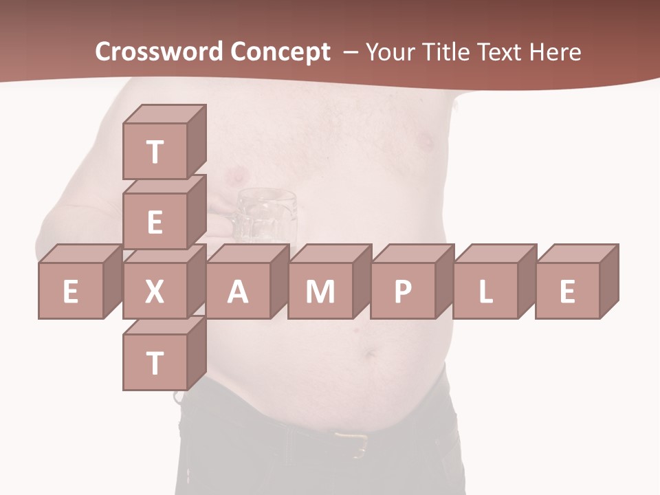 Man Humor Happy PowerPoint Template