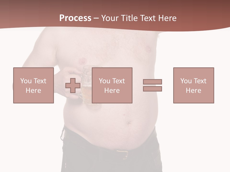 Man Humor Happy PowerPoint Template