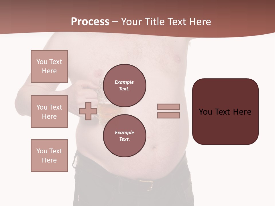 Man Humor Happy PowerPoint Template