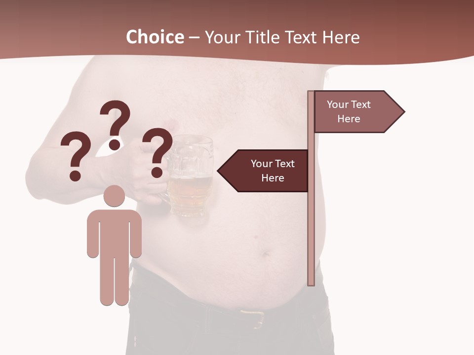 Man Humor Happy PowerPoint Template