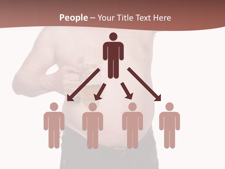 Man Humor Happy PowerPoint Template