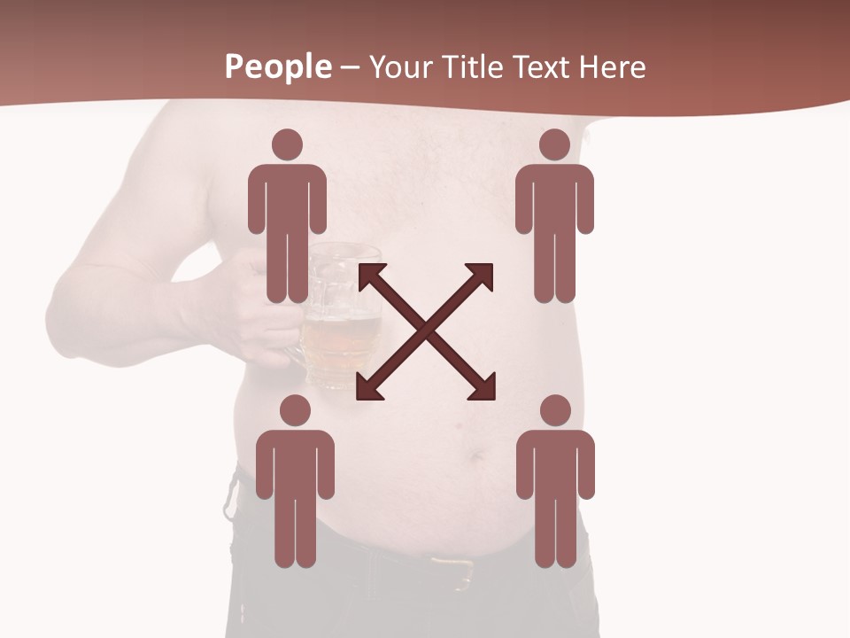 Man Humor Happy PowerPoint Template