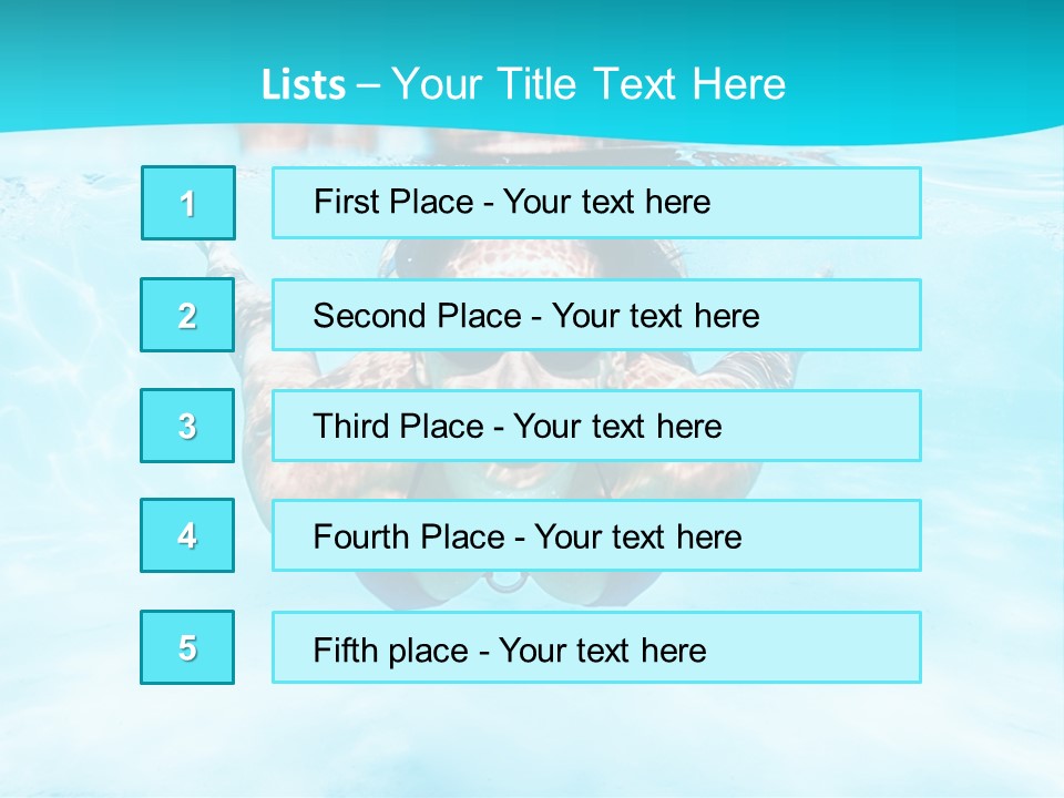 Resort Exercise Space PowerPoint Template