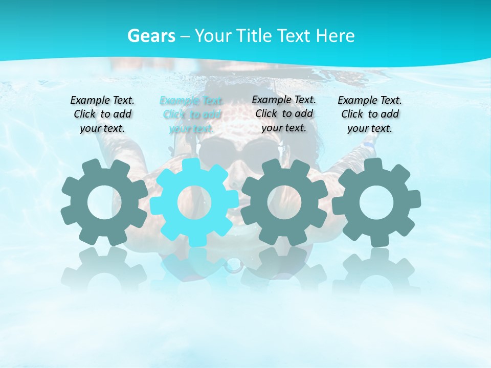 Resort Exercise Space PowerPoint Template