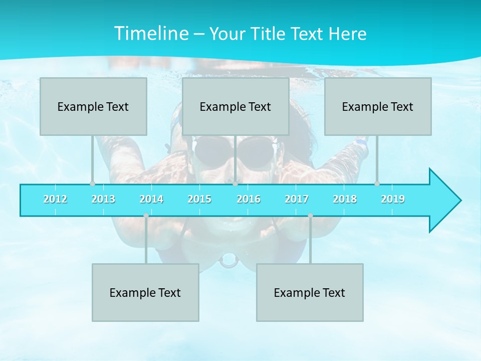 Resort Exercise Space PowerPoint Template