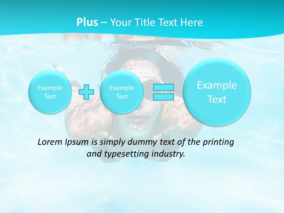 Resort Exercise Space PowerPoint Template