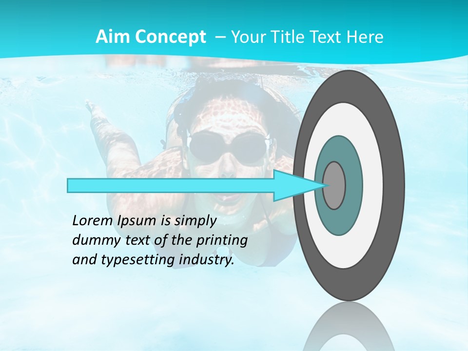 Resort Exercise Space PowerPoint Template