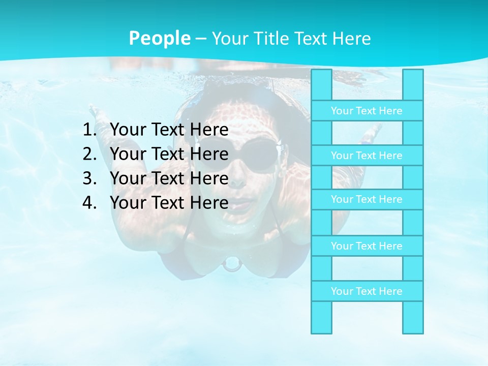 Resort Exercise Space PowerPoint Template