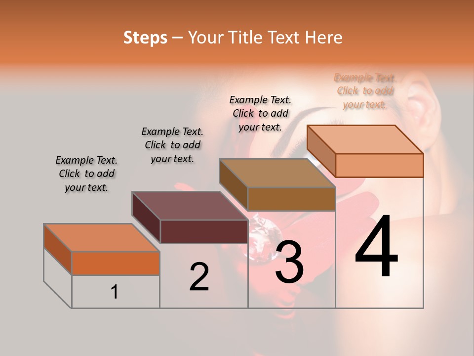 A Woman With Red Gloves And A Ring On Her Finger PowerPoint Template