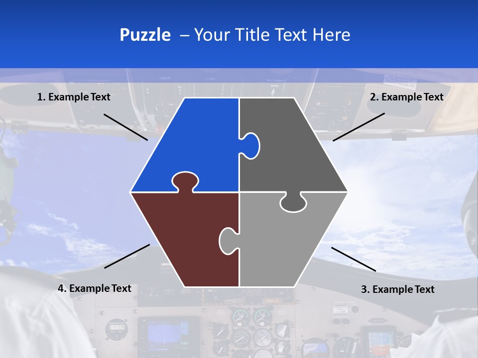 Throttle Taxiing Two PowerPoint Template