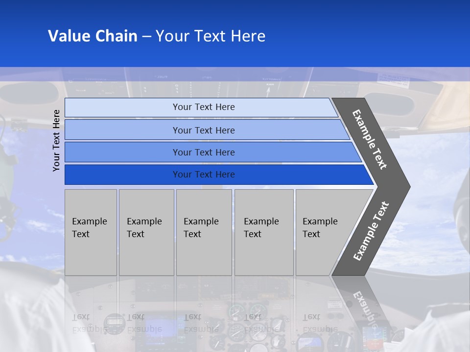 Throttle Taxiing Two PowerPoint Template